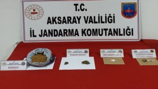 Aksaray jandarmadan uyuşturucu operasyonu: 1 tutuklama