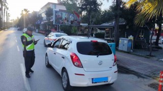 Alanyadan 49 araç sürücüsüne 166 bin 222 lira para cezası