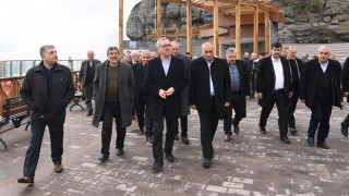 Ali Kayası Cam Teras Ziyaretçileri Büyülüyor