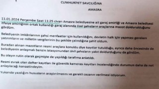 Amasrayı karıştıran ihbar mektubunu yazan tespit edildi