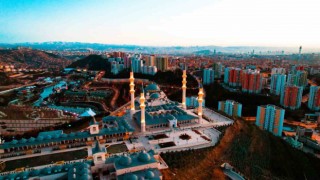 Ankara camileri havadan görüntülendi