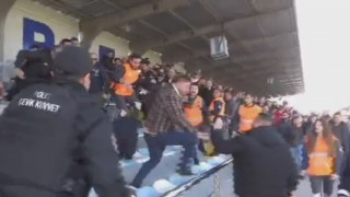Ankarada BAL maçında kavga