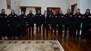 Arama Kurtarma Ekibinden Vali Yılmaz’a Ziyaret