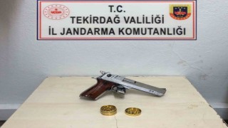 Aramalarda tabancalar bulundu