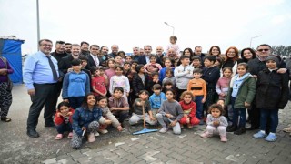 Asrın felaketinin 1. yıldönümünde BTSO heyeti Hatayda