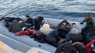 Ayvacık açıklarında 70 kaçak göçmen kurtarıldı