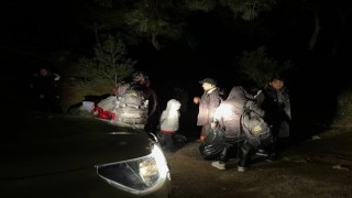 Ayvalıkta 15 düzensiz göçmen yakalandı