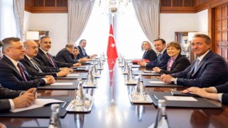 Bakan Fidan, ABDli Senatörleri kabul etti