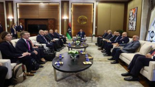 Bakan Fidan, Libya Başbakanı Dibeybe ile görüştü