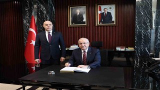 Bakan Güler, Irakta, Bağdat Büyükelçiliğini ziyaret etti