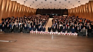 Bakan Mehmet Şimşek, Kayseri OSBde sanayicilerle buluştu