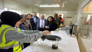 Bakanlık heyeti Türkiyenin en büyük çevre projesini yerinde inceledi