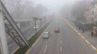 Balıkesir güne sisle uyandı