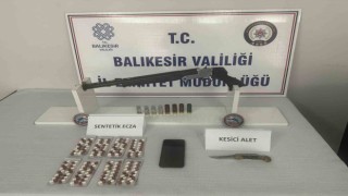 Balıkesirde polis uyuşturucuya geçit vermiyor
