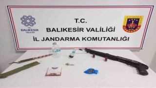 Balıkesirde uyuşturucu taciri 6 kişi yakalandı