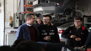 Başkan Adayı Başer sanayi esnafına Go-kart ve Drag Pisti sözü verdi