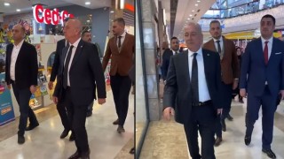 Başkan Adayı Koca, AVM Esnaflarını Ziyaret Etti