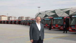 Başkan Altay: Otobüs filomuz 53 yeni doğalgazlı otobüsle daha da güçlendirdik