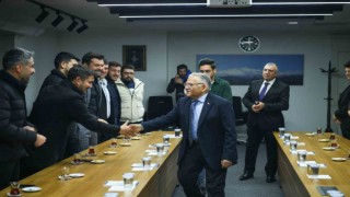 Başkan Büyükkılıç, Oto Galericiler Sitesi yönetimini ağırladı