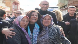 Başkan Çerçioğlu Germencik Pazarında vatandaşlarla buluştu