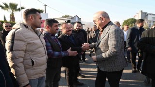 Başkan Ergüne Akhisarda coşkulu karşılama