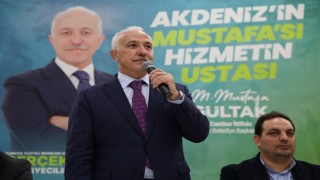 Başkan Gültak: Akdenizde hizmetlerden önce huzur, barış ve güven ortamını tesis ettik