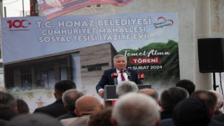 Başkan Kepenek, Honazda taziye evinin temelini attı
