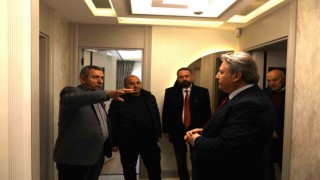 Başkan Palancıoğlu, Yıldırım Beyazıt Mahallesinde kentsel dönüşüm dairelerini inceledi