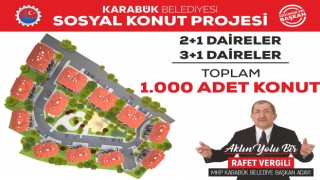 Başkan Vergiliden bin konutluk proje