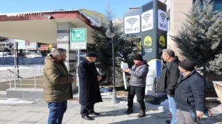 Bayburt Belediyesinin ücretsiz wifi ağı faaliyete geçti