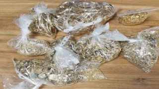 Beline sardığı 1 kilo altınla sınırı geçmeye çalışırken yakalandı