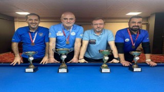 Bilardoda şampiyon Kazım Canbul