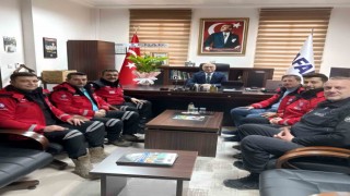 Bilecik Edebali Arama Kurtarma Derneği (EDAK), yeni atanan müdüre ziyaret etti