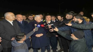 Binali Yıldırım: Kurtarma çalışmaları gece de termal kameralar yardımıyla devam ediyor