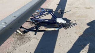 Bisiklet sürücüsü kazada hayatını kaybetti