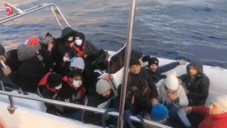 Bodrumda 57 düzensiz göçmen yakalandı