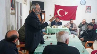 Bozdoğan, mahalle ziyaretlerinde vatandaşlarla bir araya geldi