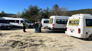 Bozdoğanda okul servisleri denetlendi