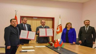 BŞEÜ ile Azerbaycan arasında yeni bir iş birliğine imzalar atıldı