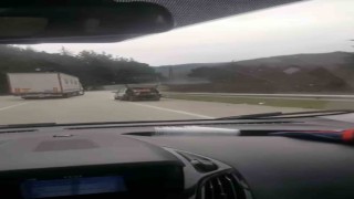 Bursada tehlikeli taşımacılık kamerada