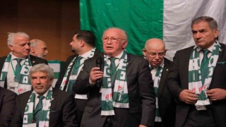 Bursaspor Başkanı Sinan Bür, Cumhurbaşkanı Recep Tayyip Erdoğanla görüştü