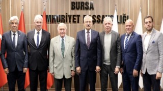 Bursaspor yönetimi, Bursa Cumhuriyet Başsavcısı Ramazan Solmazı ziyaret etti