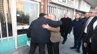 Büyükkılıçtan Mustafa Kemal Paşa Bulvarında esnaf ziyareti