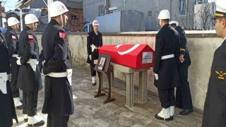 Çanakkalede Kıbrıs Gazisi son yolculuğuna uğurlandı