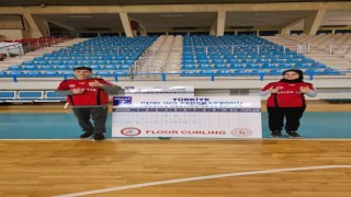 Çay İmamhatip Ortaokulu Floor Curlingde Türkiye Şampiyonasına gidiyor