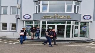 Çekici ve karavan hırsızları tutuklandı
