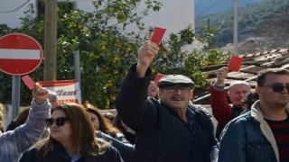 CHP Karaburunda Nurşen Balcı tepkisi