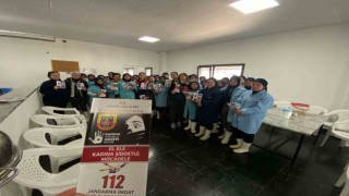 Çinede kadınlar kadına karşı şiddet konusunda bilgilendirildi