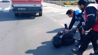 Çorluda trafik kazası: 1 yaralı