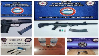 Çorum polisi suçlulara göz açtırmıyor